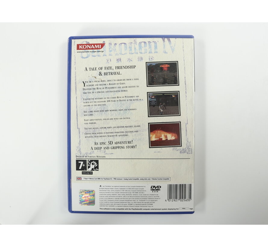 Playstation 2 - Suikoden IV