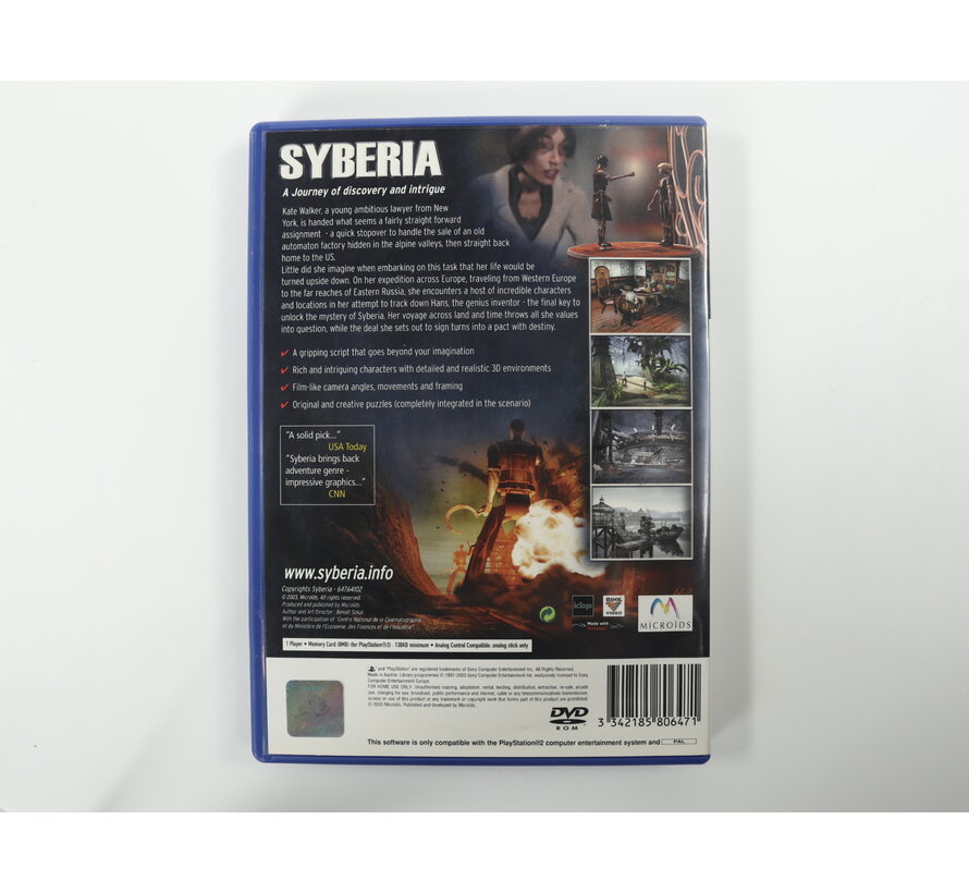 PlayStation 2 – Syberia