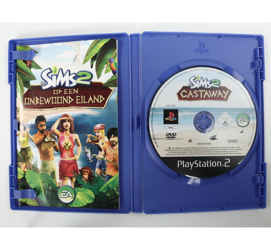 Playstation 2 - Sims 2 Op een Onbewoond Eiland