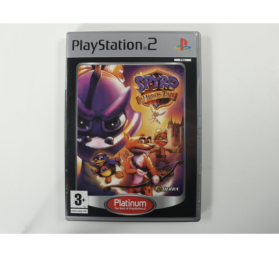 Playstation 2 - Spyro A Hero's Tail {Platinum]