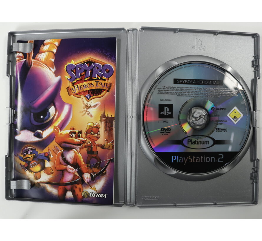 Playstation 2 - Spyro A Hero's Tail {Platinum]