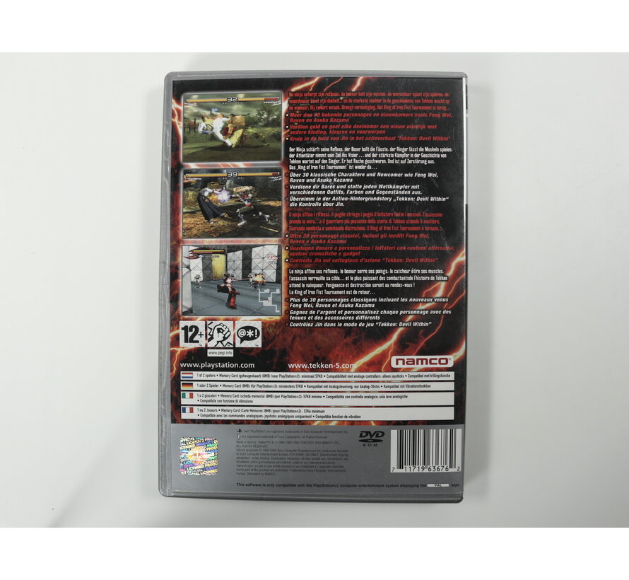 PlayStation 2 - Tekken 5 [Platinum Hits]