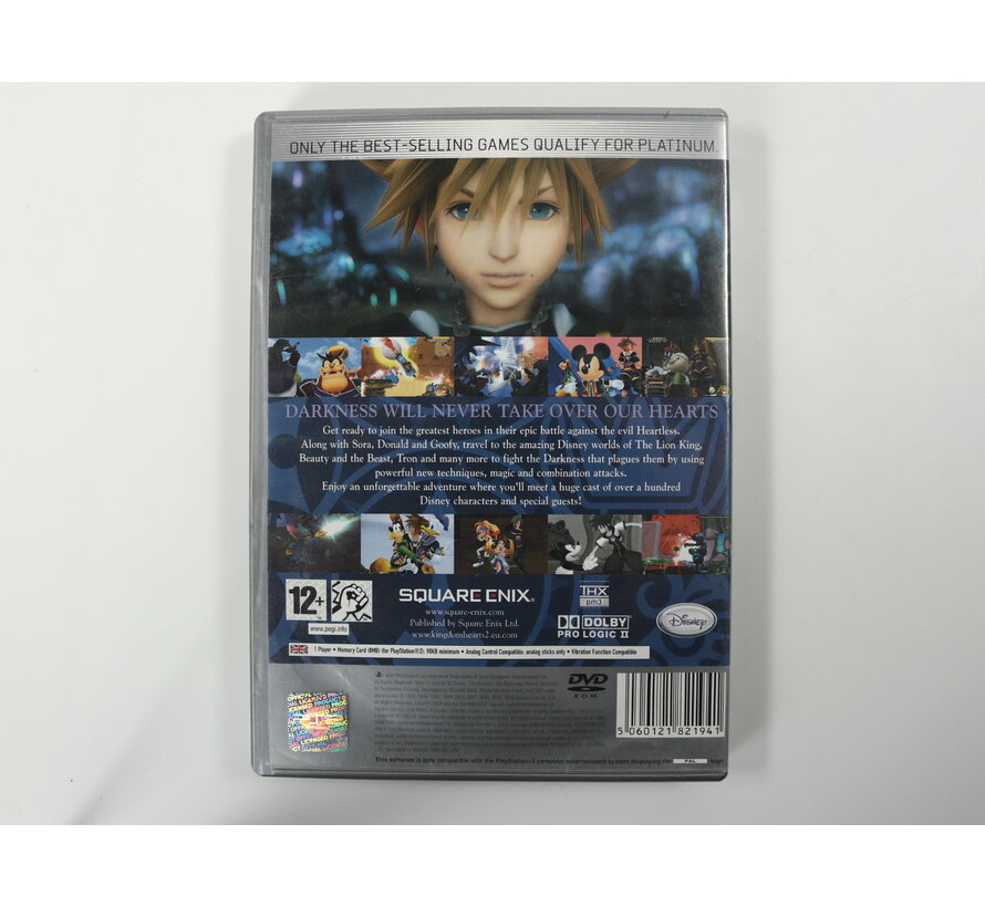 Playstation 2 - Kingdom Hearts 2 {Platinum]