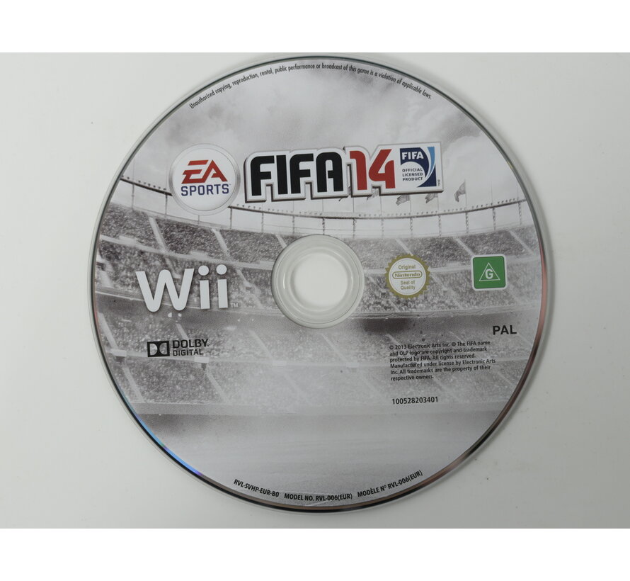 Wii - FIFA 14 [Geen hoesje]