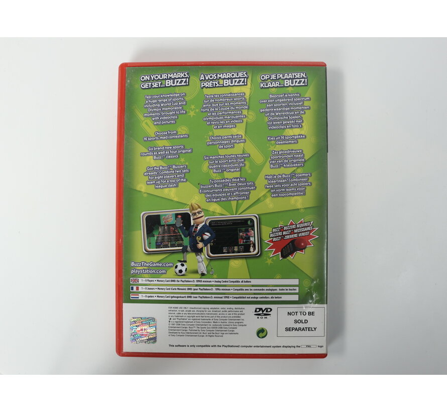 PlayStation 2 - Buzz! The Sports Quiz