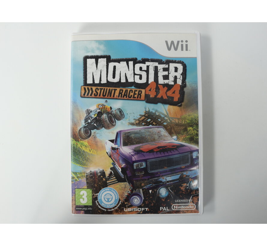 Wii - Monster 4x4: Stunt Racer