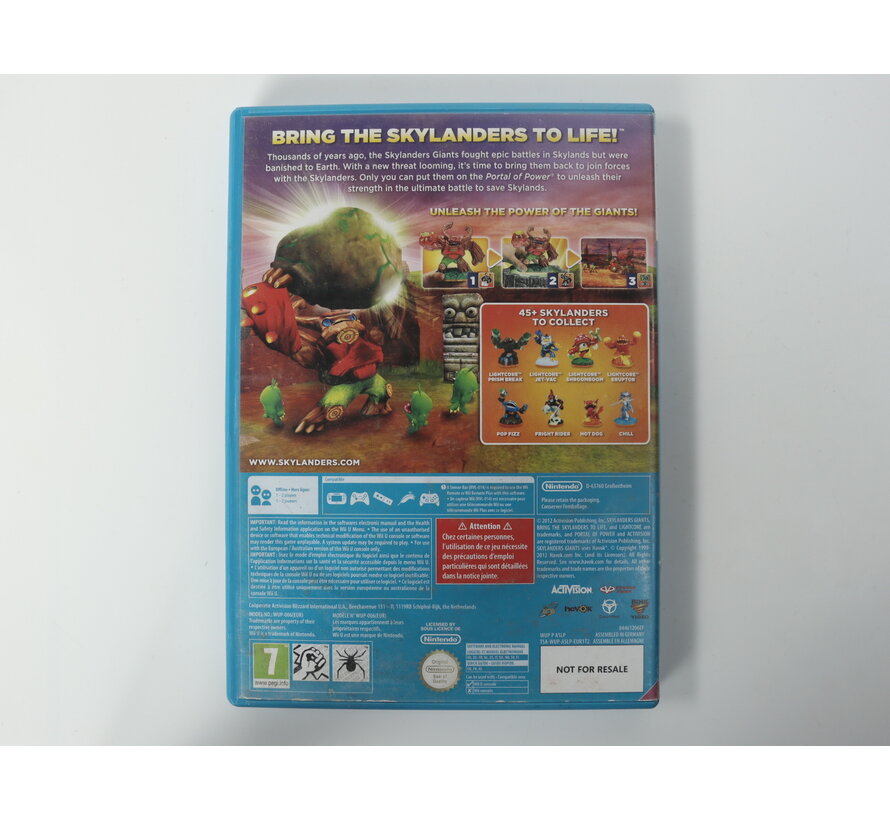 Wii U - Skylanders: Giants