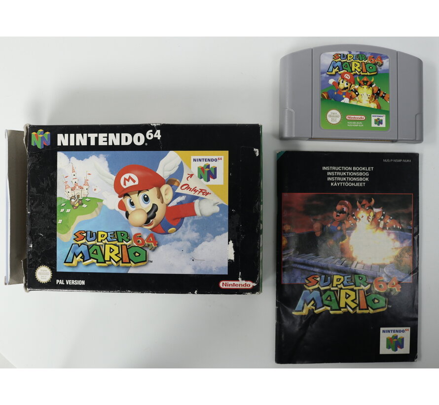 N64 - Super Mario 64 (CIB)