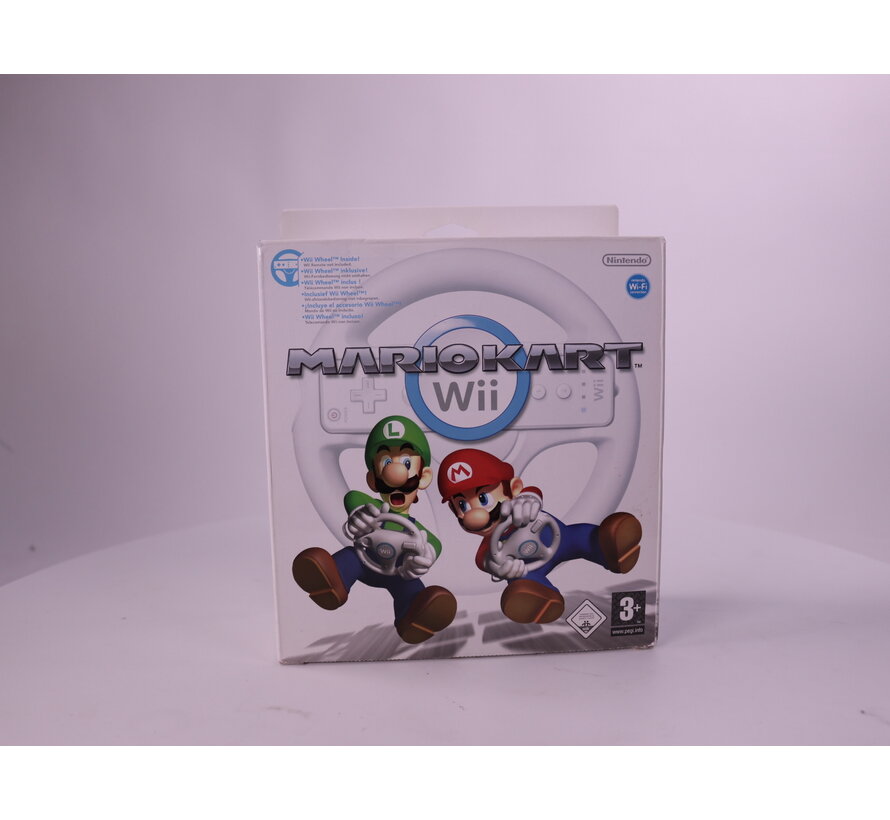 Wii - Wii Wheel [Mario Kart Included]