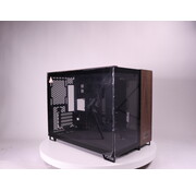 Corsair 2500X Micro - Zwart/Walnoot