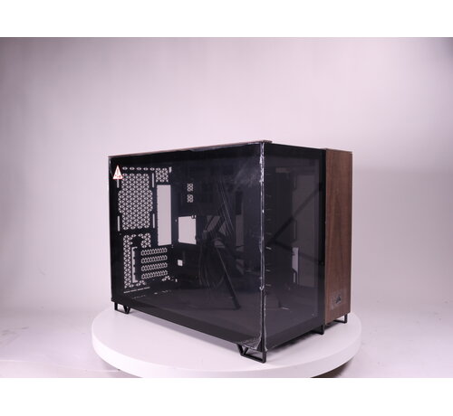 Corsair 2500X Micro - Zwart/Walnoot