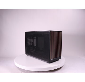 Lian Li A3-mATX Wood Edition - Zwart