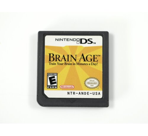 Nintendo SPD Nintendo DS - Brain Age: Train Your Brain in Minutes a Day