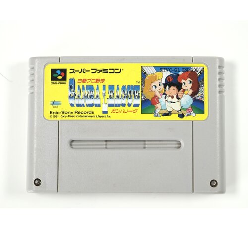 Sting Entertainment SNES – Hakunetsu Pro Yakyuu Ganba League - Japans