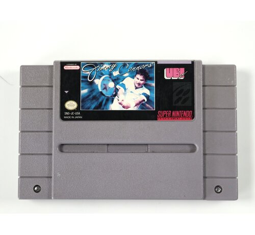 SNES - Jimmy Connors Pro Tennis Tour (USA)