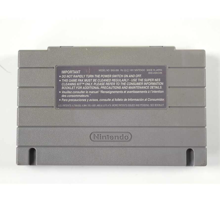 SNES - Jimmy Connors Pro Tennis Tour