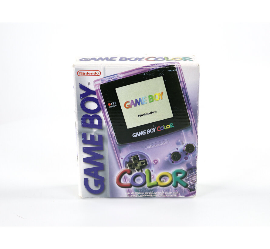 Game Boy Color - Console - Atomic Purple - CIB