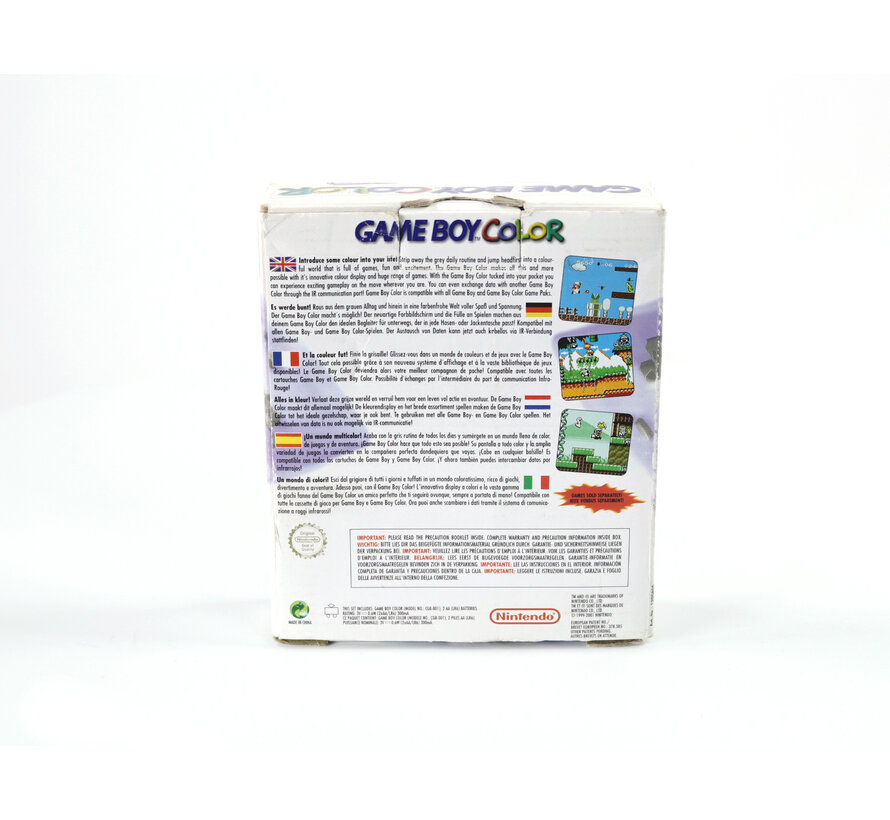 Game Boy Color - Console - Atomic Purple - CIB