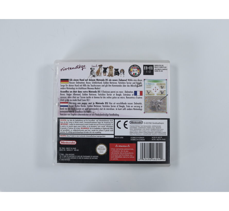 Nintendo DS - Nintendogs: Dalmatian & Friends - CIB