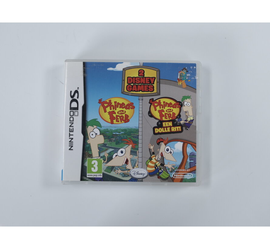 Nintendo DS - Phineas and Ferb origineel & een Dolle Rit - CIB