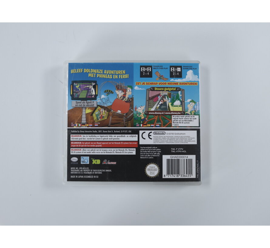 Nintendo DS - Phineas and Ferb origineel & een Dolle Rit - CIB