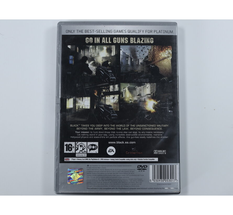 Playstation 2 - Black [Platinum]