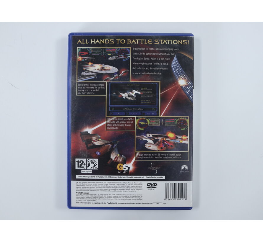 PlayStation 2 - Star Trek: Shattered Universe [No Manual]