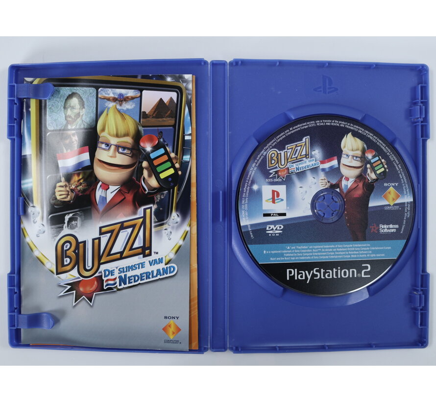 PlayStation 2 - Buzz! De Slimste van Nederland