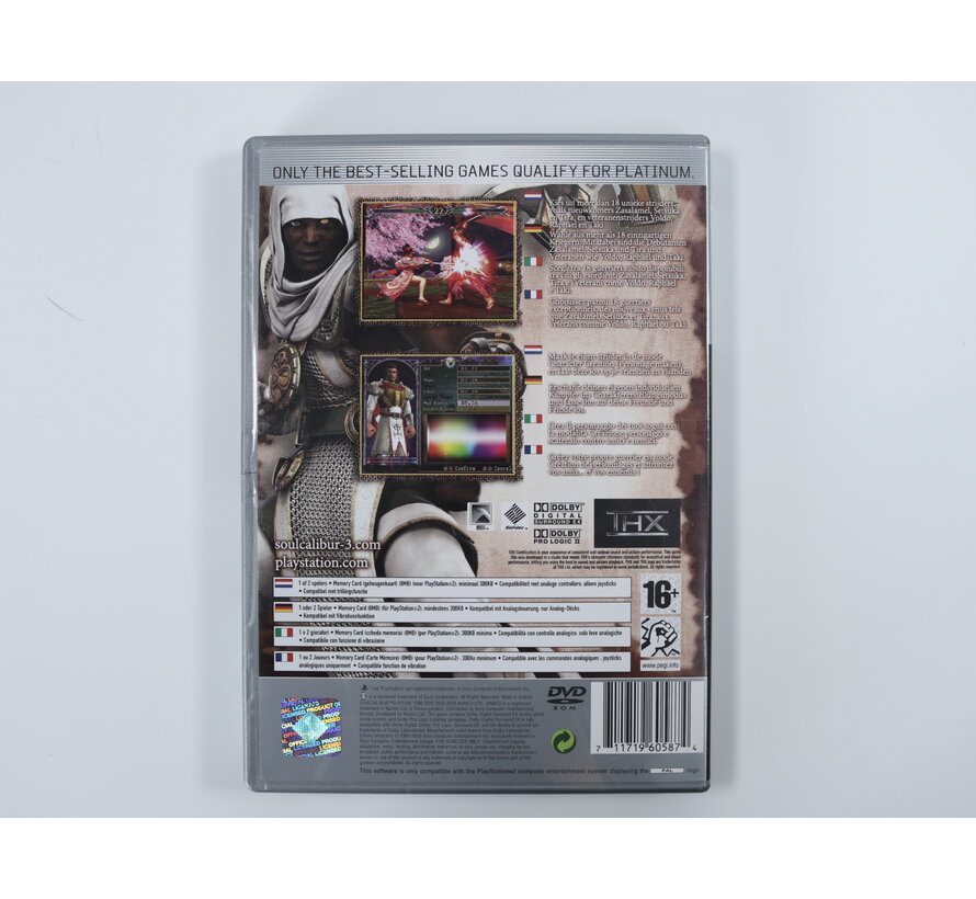 PlayStation 2 - Soulcalibur III [Platinum]