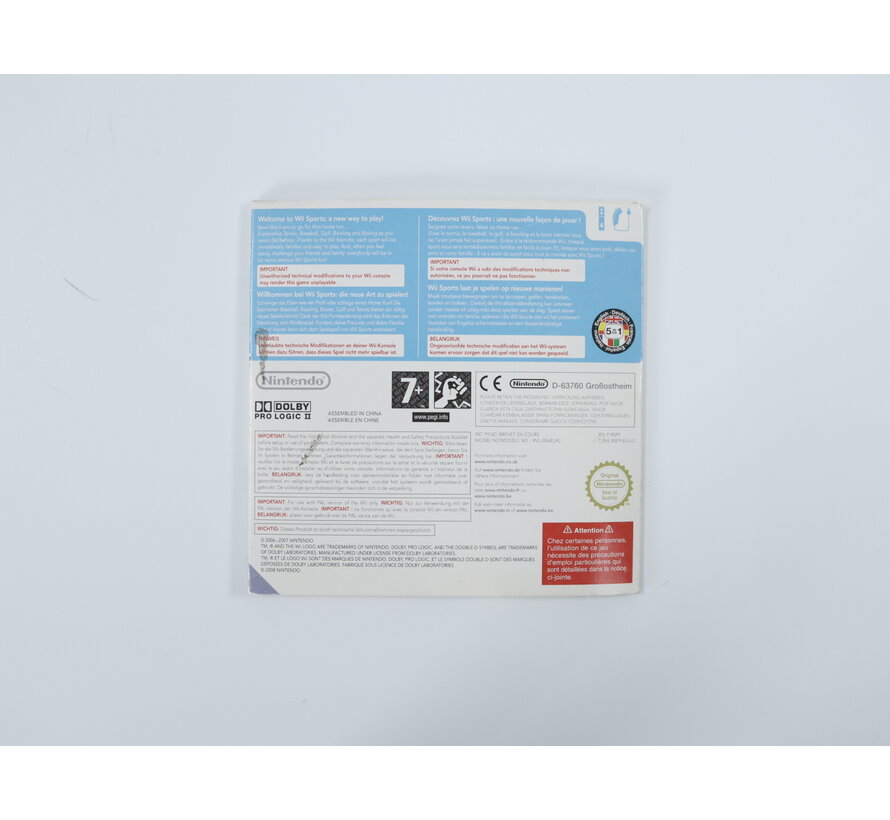Nintendo Wii - Wii Sports