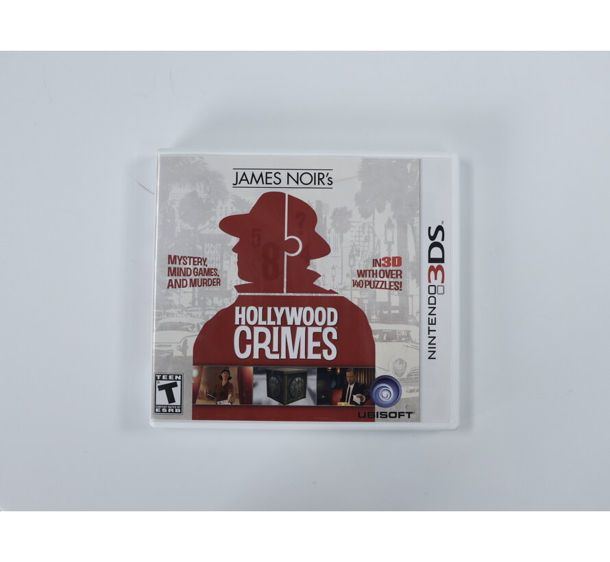 Nintendo 3DS - James Noir's: Hollywood Crimes - CIB