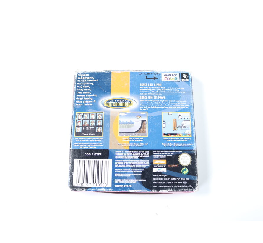 GameBoy Color - Tony Hawk's Skateboarding - CIB