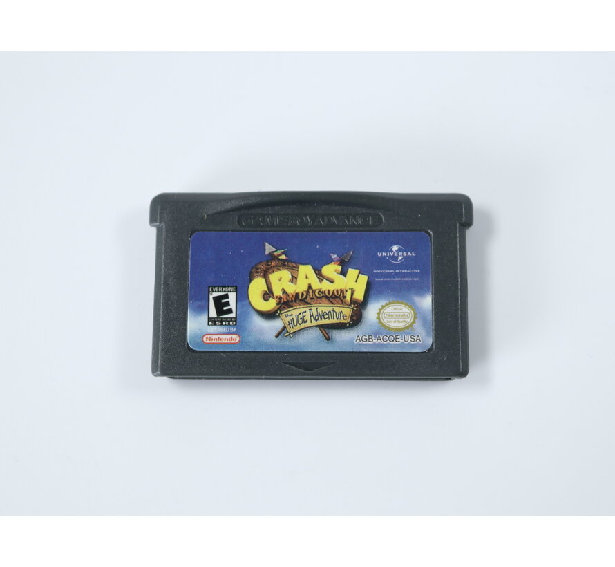 Gameboy Advance - Crash Bandicoot: The Huge Adventure [Namaak]