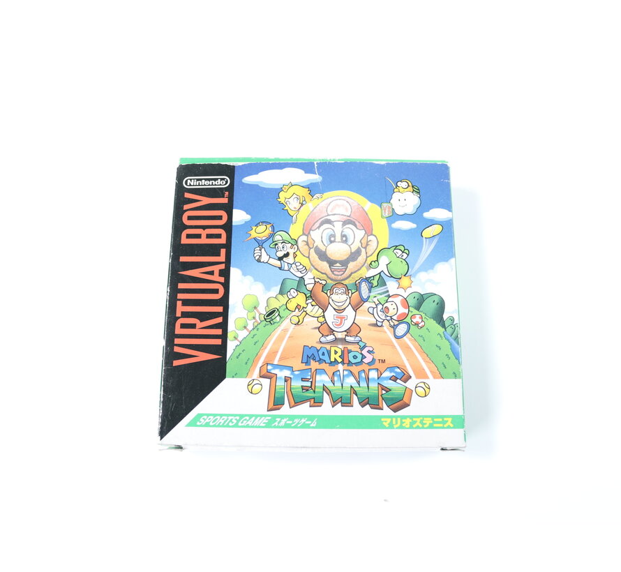 Virtual Boy - Mario tennis - Japans [Boxed CIB]