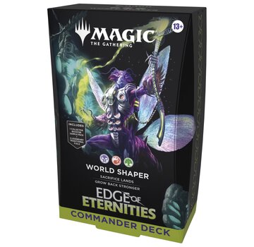 Magic The Gathering Edge of Eternities: "World Shaper" Commander Deck