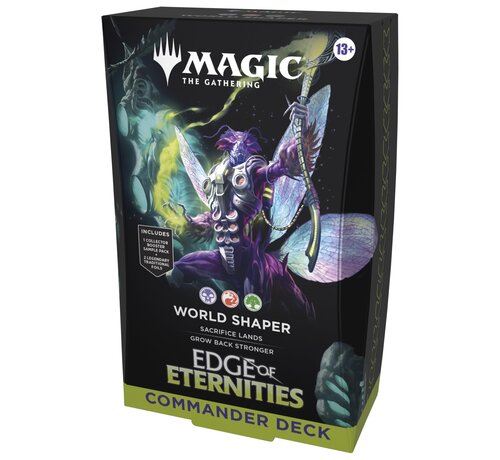 Magic The Gathering Edge of Eternities: "World Shaper" Commander Deck