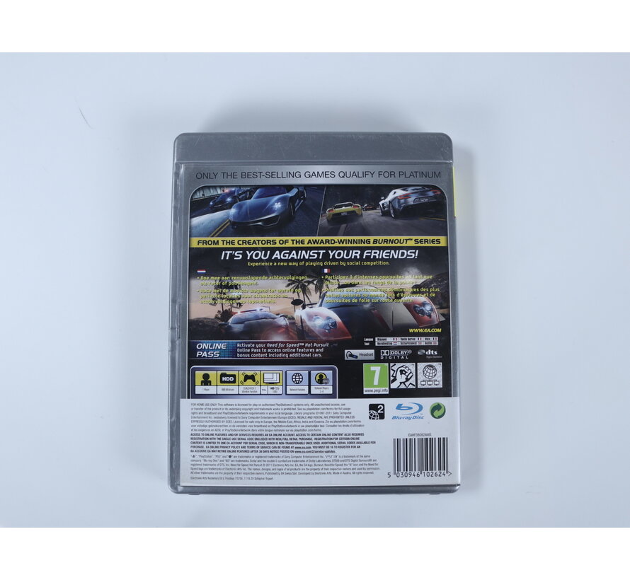 Playstation 3 - Need for Speed: Hot Pursuit [Platinum Hits]