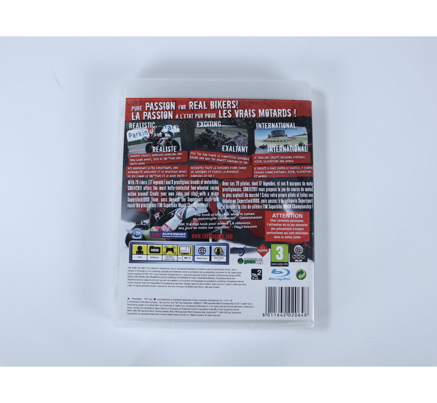 Playstation 3 - SBK 2011: Superbike World Championship