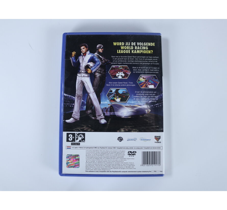 PlayStation 2 - Speed Racer [No Manual]