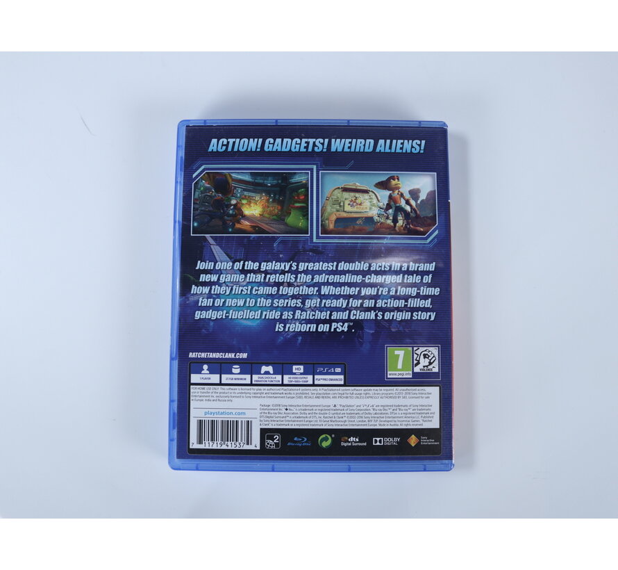Playstation 4 - Ratchet & Clank [Playstation Hits] [No Manual] [Gebruikt]