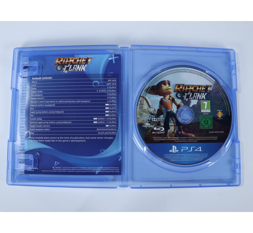 Playstation 4 - Ratchet & Clank [Playstation Hits] [No Manual] [Gebruikt]