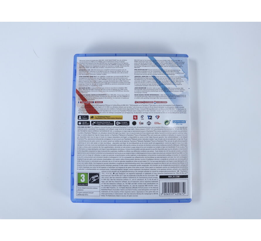 Playstation 5 - NBA2k22 [Gebruikt]