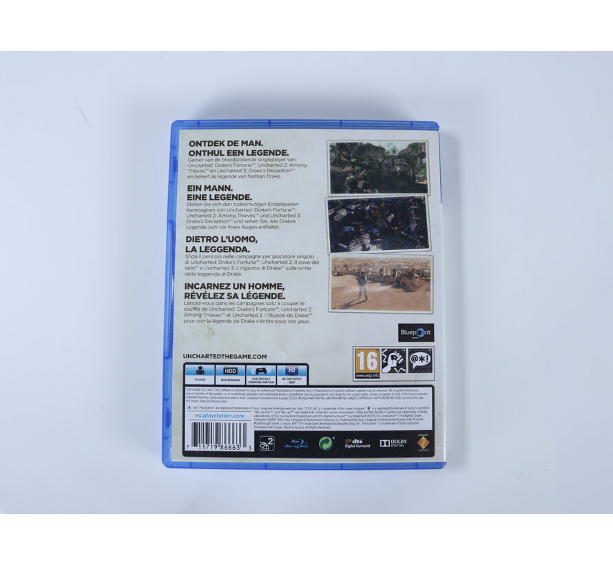 Playstation 4 - Uncharted The Nathan Drake Collection [Gebruikt]