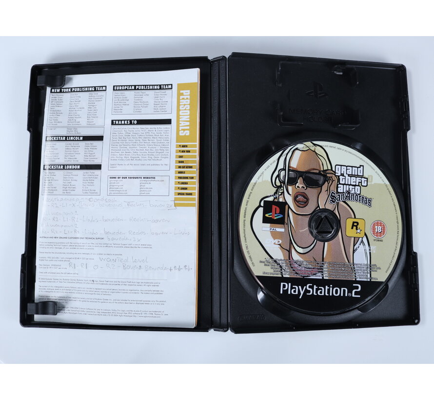 PlayStation 2 - Grand Theft Auto: San Andreas [No Manual]