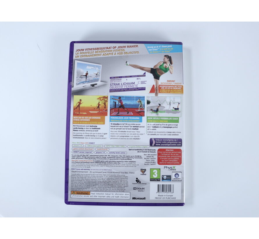 Xbox 360 - Your Shape: Fitness Evolved 2012