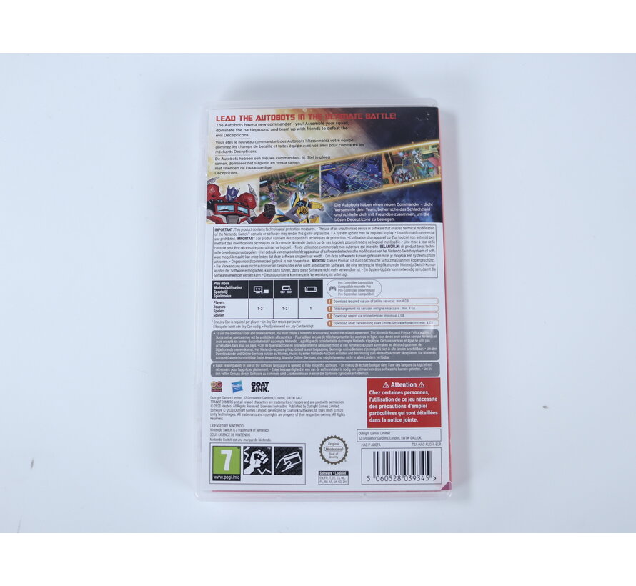 SWITCH - Transformers Battlegrounds