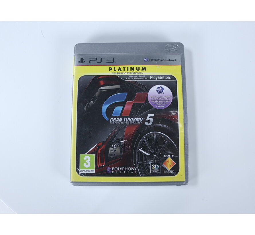 Playstation 3 - Gran Turismo 5 [Platinum / No Manual]
