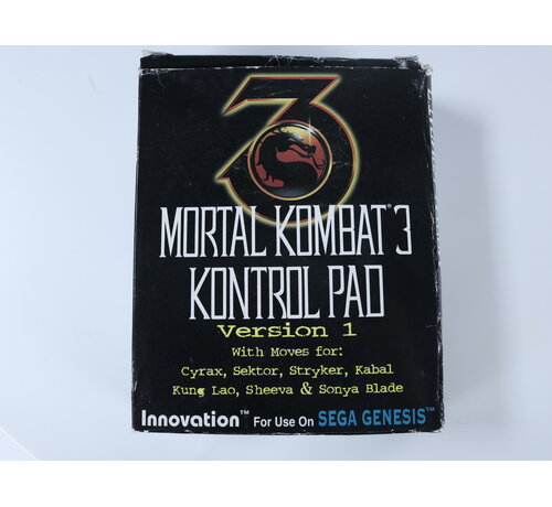 Innovation Mega Drive - Mortal Kombat 3 Kontrol Pad