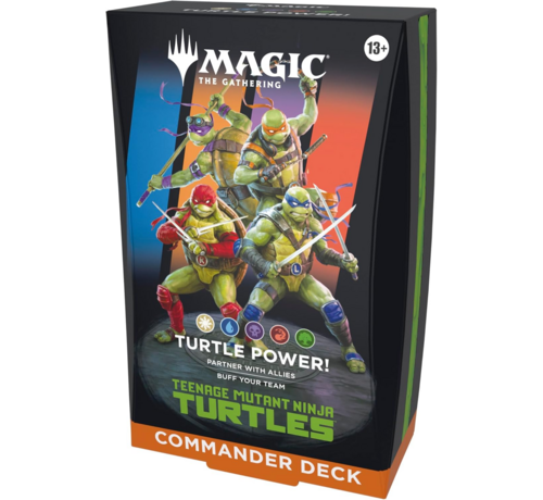 Magic The Gathering Teenage Mutant Ninja Turtles: "Turtle Power!" Commander Deck