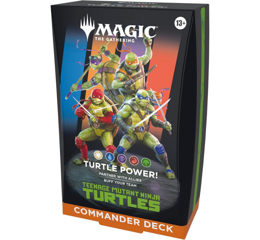 PRE ORDER : Teenage Mutant Ninja Turtles: "Turtle Power!" Commander Deck